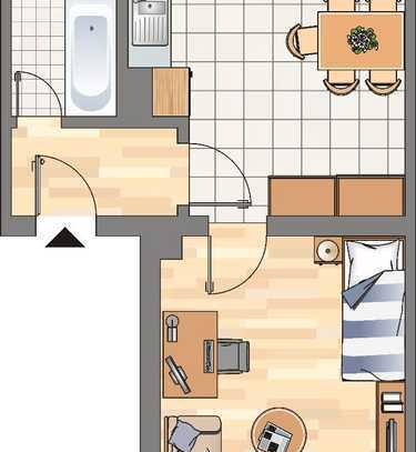 2-Zimmer-Wohnung in Bochum Langendreer