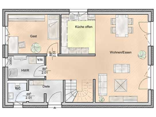 Energiesparhaus mit 6 Schlafzimmer in bester Lage in Liblar !!!