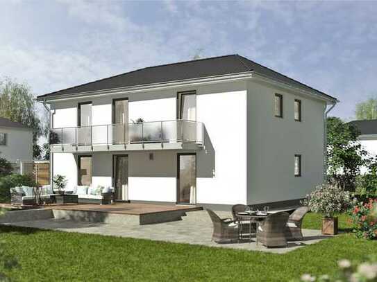 Modernes 2-Familienhaus mit schönem Grundstück am Waldrand