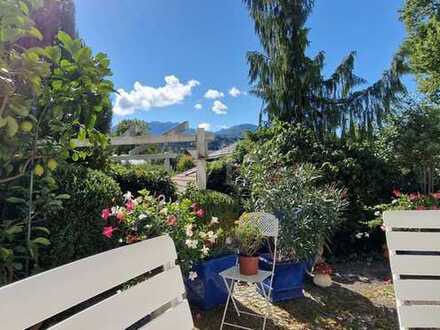 Kampenwand-Blick - naturnahes Leben & Arbeiten mit Potential in sonnenverwöhnter Doppelhaushälfte