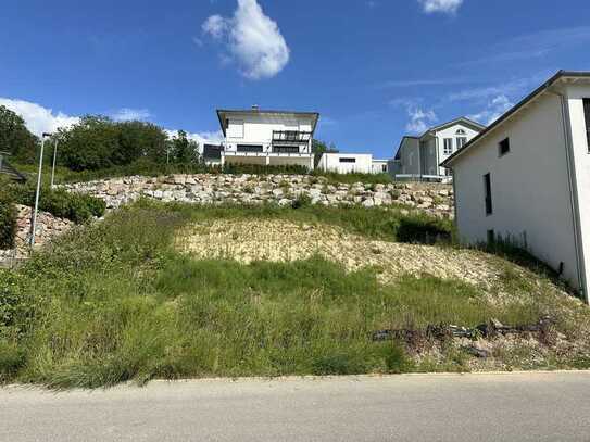 Baugrundstück mit 510 qm in ruhiger Lage mit traumhaftem Ausblick in Bad Bellingen
