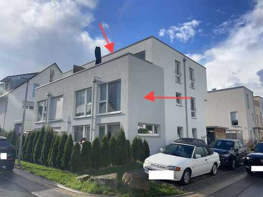 Exklusive 4-Zimmer-Maisonette-Wohnung mit Dachterrasse in exponierter Lage