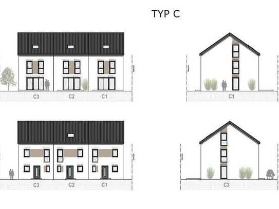 Reihenendhaus C1 am Stadtrand von Oberderdingen