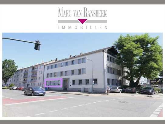 KR-BISMARCKVIERTEL - STADTNAHES APPARTEMENT IM HOCHPARTERRE - EINRICHTUNG KANN ÜBERNOMMEN WERDEN