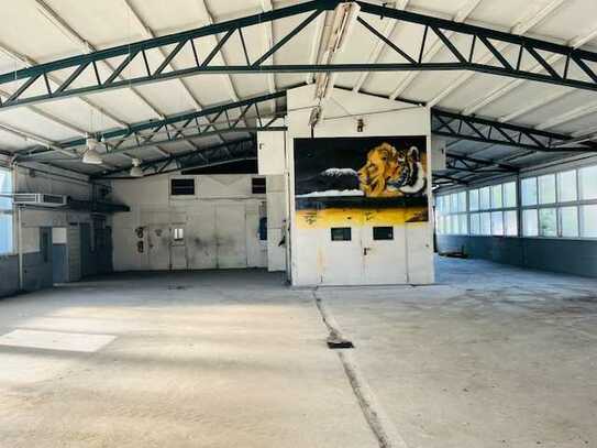 RESERVIERT! Lackier- oder Lagerhalle in guter Gewerbelage