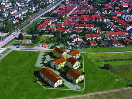 Ab sofort frei barrierefreie Wohnung für Rentner und Senioren in Stutensee-Friedrichstal