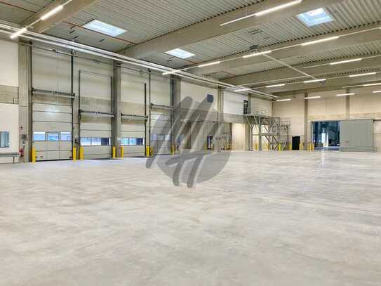 SCHNELL VERFÜGBAR ✓ RAMPE + EBEN ✓ Lager (2.500 m²) & Büro (300 m²) zu vermieten