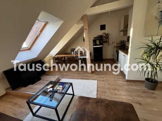 Tauschwohnung: 3 Zimmer DG 63m2 Kohlgartenstraße