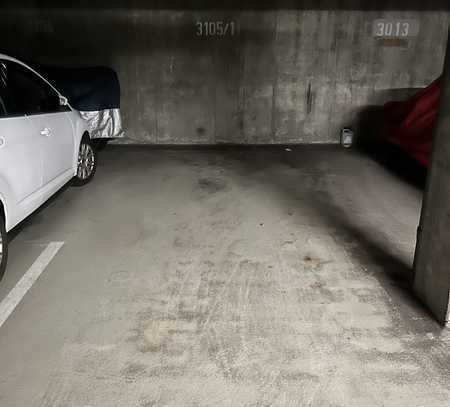 Zentrumsnaher Garagenstellplatz zu vermieten