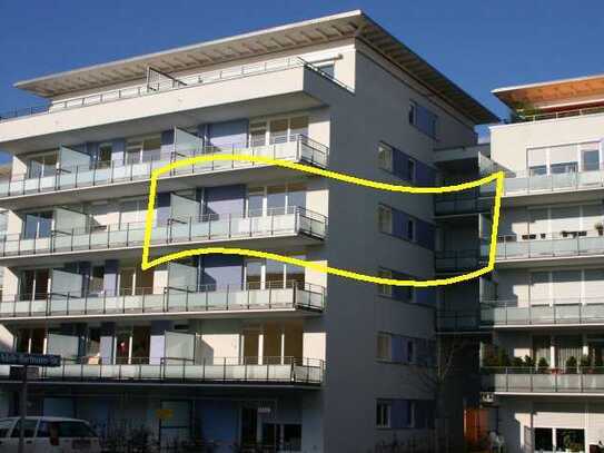 Moderne 3-Zimmer-Wohnung mit 2 Balkonen, Tiefgaragenstellplatz und idealer Anbindung zur U-Bahn