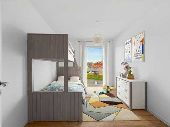 Ideal für die kleine Familie! Geräumige 3-Zimmer-Wohnung mit Einbauküche und Südbalkon