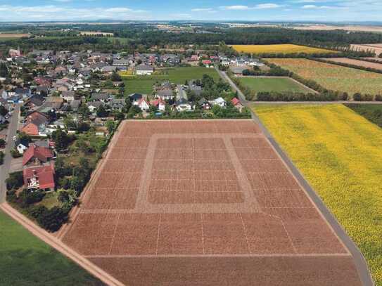 Süd/Westgrundstück in Randlage im neuen Baugebiet in 52391 Vettweiß-Disternich (Nr. 5)