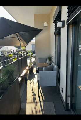 Süd - Penthouse mit kleiner Dachterrasse in Waldnähe