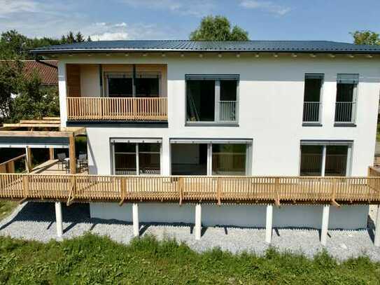 Modernes Passivhaus mit Fernblick