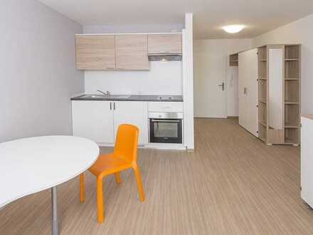 Modernisierte 1-Zimmer-Wohnung mit Balkon und EBK in Bayreuth