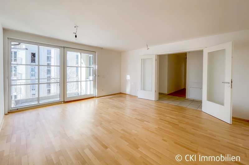 Wohnquartier am Arnulfpark! Großzügig geschnittene 3 Zi.-Whg. mit Westbalkon in München-Maxvorstadt