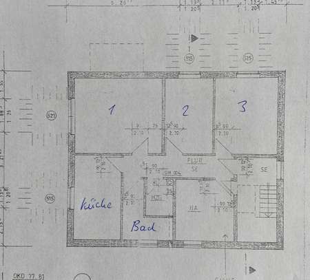 3 Zimmer Wohnung im Soutterain mit Einbauküche in Harsum