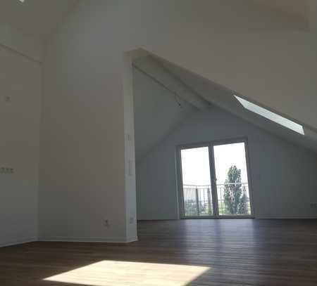Neubau 4-Zimmer-DG-Wohnung mit Fernblick und 2 Balkonen in Wiesbaden