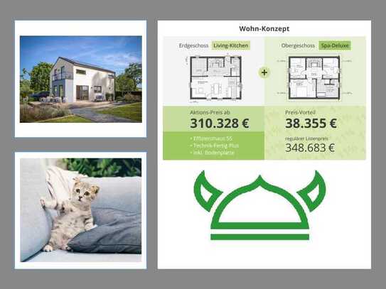 Investieren Sie in Ihre eigenen 4 Wände – Wunderschönes Traumhaus von Danhaus