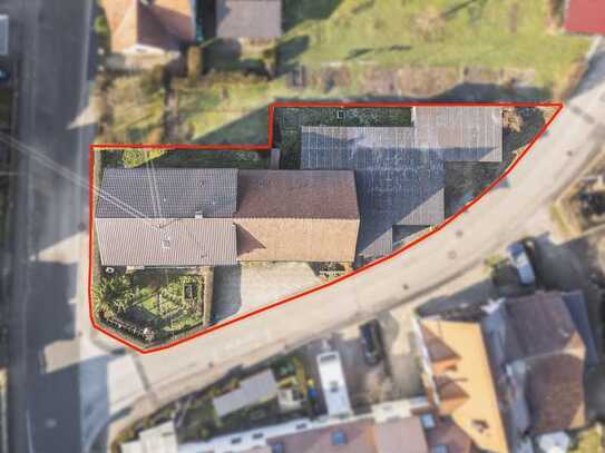 Baugrundstück für bis zu 7 Wohnungen und ca. 825 m² Wohnfläche