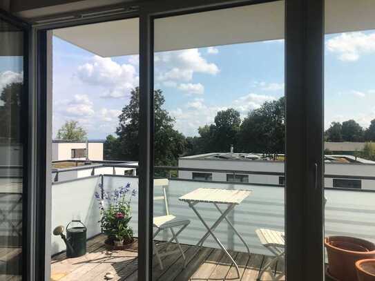 2-Zimmer-Wohnung mit Süd-Balkon und Fernblick in bester Lage (Steinpark) - provisionsfrei