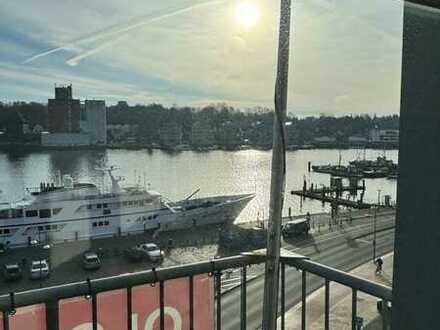 Einzelbüro in Bürogemeinschaft mit Hafenblick