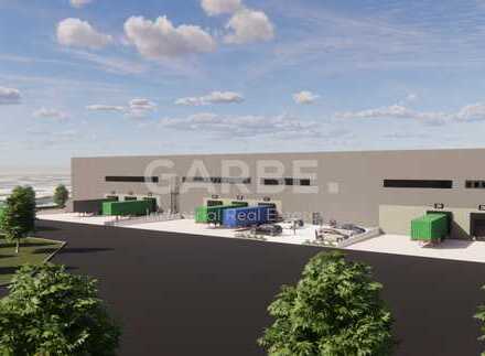 Direkt vom Eigentümer, provisionsfrei: 3.100 m² Neubau-Logistikhalle