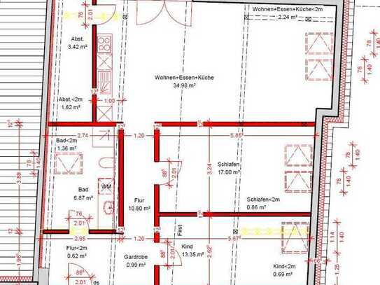 Stilvolle 3-Zimmer-Wohnung mit Balkon in KfW 70EE-Haus am Stadtpark – Neustadt am Rübenberge