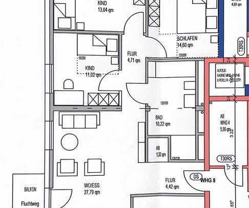 Schöne 4-Zimmer-Wohnung mit Balkon in Baesweiler zum 15.08.2024 zu vermieten