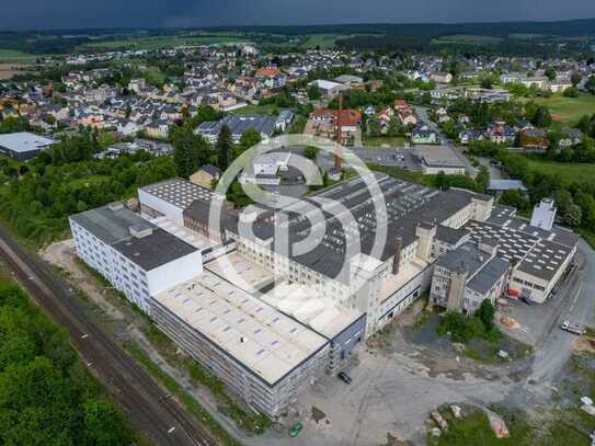 Gewerbefläche ca. 8.900 m² in Schwarzenbach/Saale - Lager- und Produktionsfläche für vielfältig