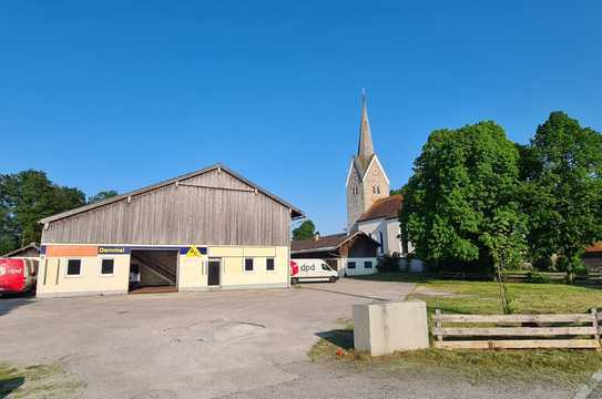 *Werkstatt/Lagerhalle/Produktion* mit großer Freifläche