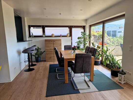 Wunderschöne Terrassenwohnung mit Blick über Eberbach