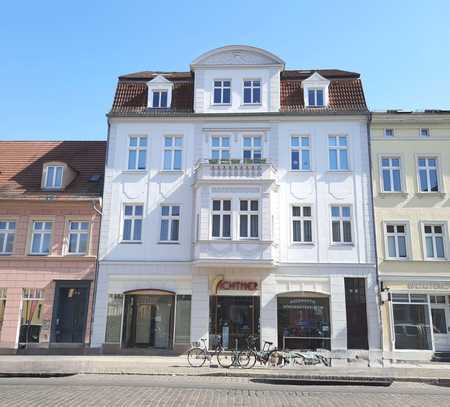 Zentral gelegene 3-Raum Altstadtwohnung mit Balkon in Neuruppin