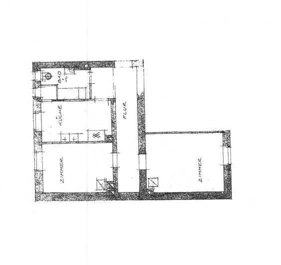                                                               helle 2 -Zimmer Wohnung mit S&uuml;dstadtflair                                                       in Steinbühl (Nürnberg)