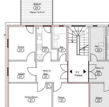 Schöne 3,5-Raum-Wohnung mit gehobener Innenausstattung mit EBK in Tübingen Altstadt