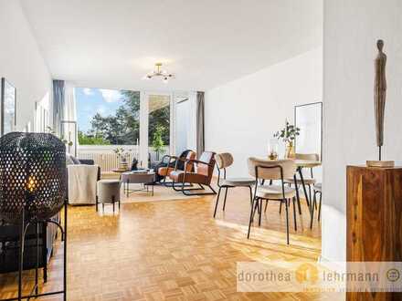Riesige Terrasse und ein selten guter Grundriss