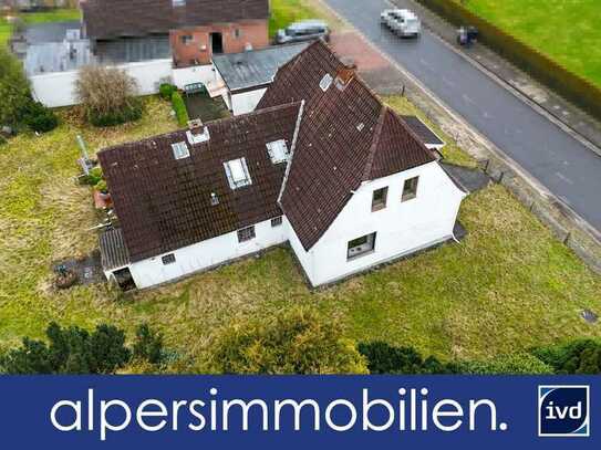 - NOTARVERTRAG IN VORBEREITUNG - Einfamilienhaus mit 2553 m² großem Grundstück Nordholz