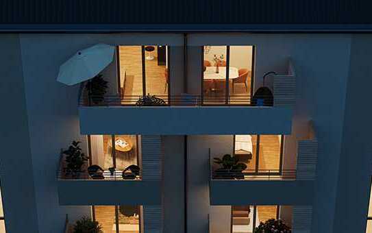 Jetzt Fördermöglichkeiten nutzen! - - - - - - - - - - - - 4-Zimmer-Wohnung mit Balkon, 5. OG
