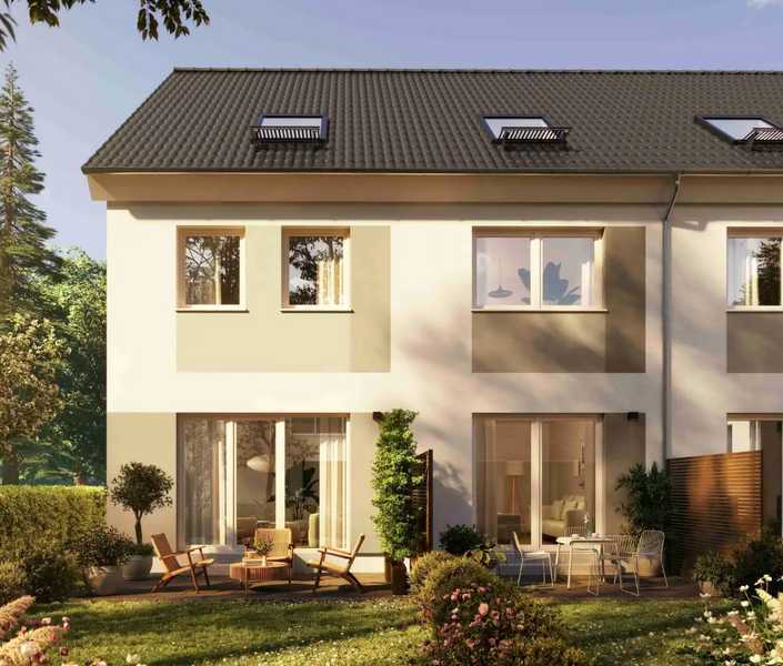 Erstbezug Reihenhaus mit 5 Zimmern in Berlin-Heinersdorf (Weißensee)