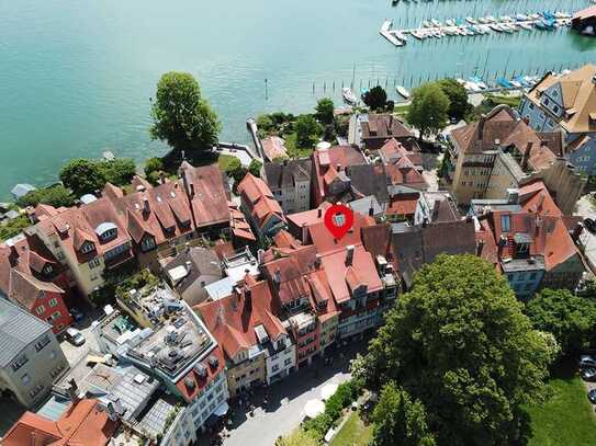 Historisches Gerberhaus auf der Insel Lindau