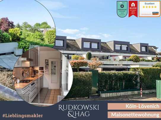 Köln-Lövenich || Maisonettewohnung || Sonnenterrassen