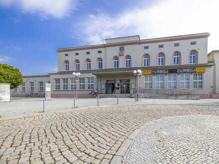 Top-Einzelhandelsfläche im Bahnhof Aschersleben