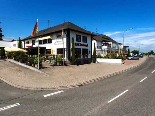 Renommiertes Restaurant mit großer Außenterrasse in Kallstadt/ Pfalz - ZU VERMIETEN