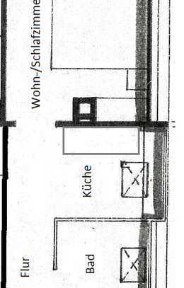 Gepflegte 1-Zimmer-Wohnung mit Einbauküche in Sigmaringen (Kreis)