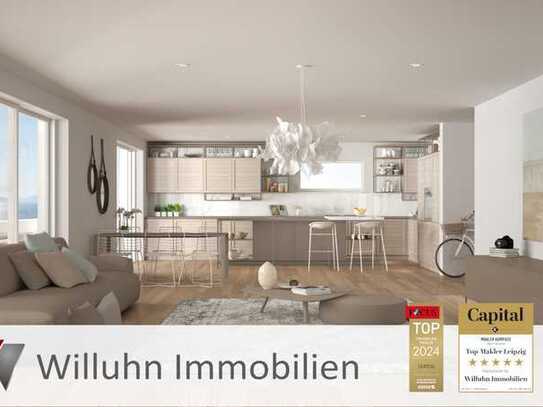 *Neubau* Helle 3-Zimmer Wohnung mit großen Balkon I Einbauküche I Fußbodenheizung