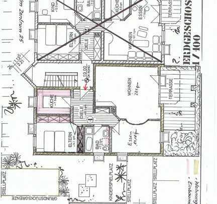 Schöne, geräumige zwei Zimmer Wohnung in Erlangen-Höchstadt (Kreis), Eckental