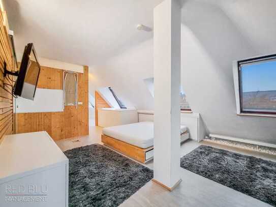 Moderne und Außergewöhnliche 3-Zimmer Dachgeschoss Wohnung in Stuttgart Mitte/West
