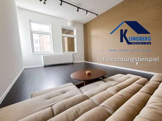 Moderne 2-Raum-Wohnung im 2. Obergeschoß - Erstbezug nach umfangreicher Renovierung!