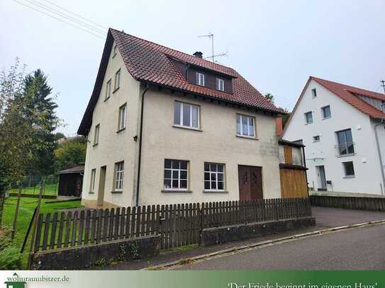 Einfamilienhaus mit Werkstatt/ Gewerbeeinheit Meßstetten