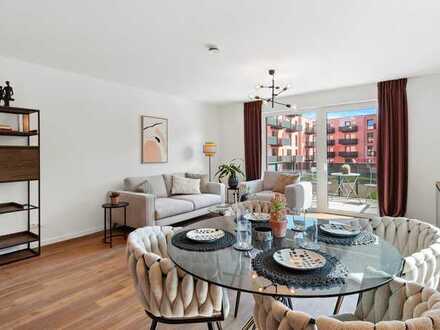 Moderne Etagenwohnung: Hochwertiger Wohntraum mit Balkon